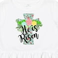 thumbnail image 4 of Inktastic He is Risen Floral Print Cross with Beautiful Flowers Girls Toddler Dress, 4 of 5