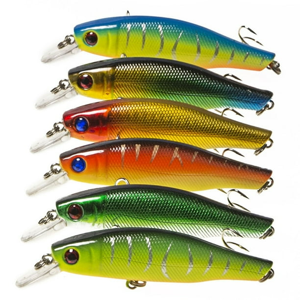 8.5cm/9.5g Fishing bait Floating Minnow Lure fake bait Hard Bait fish Hooks