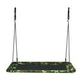 thumbnail image 4 of Gymax 60'' Kids Giant Tree Rectangle Swing 700 lbs w/ Adjustable Hanging Ropes Camo Green, 4 of 7