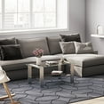 thumbnail image 5 of Evelyn&Zoe Asta 40" Wide Rectangular Coffee Table, Nickel, 5 of 7