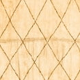 thumbnail image 1 of Ahgly Company Indoor Square Solid Orange Modern Area Rugs, 7' Square, 1 of 4