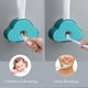 thumbnail image 5 of Dispensador Automático de Pasta de Dientes, Soporte Azul de Pared, Dos Modos de Exprimido, Accesorio de Baño Compacto, Fácil Instalación, Material Inodoro, Solución de Higiene Familiar., 5 of 6