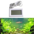 thumbnail image 3 of Methold Mini pantalla LCD digital Termómetro para pecera Higrómetro Acuario interior Medidor de temperatura de humedad Termómetros de acuario blanco Methold TO0096-02B, 3 of 6