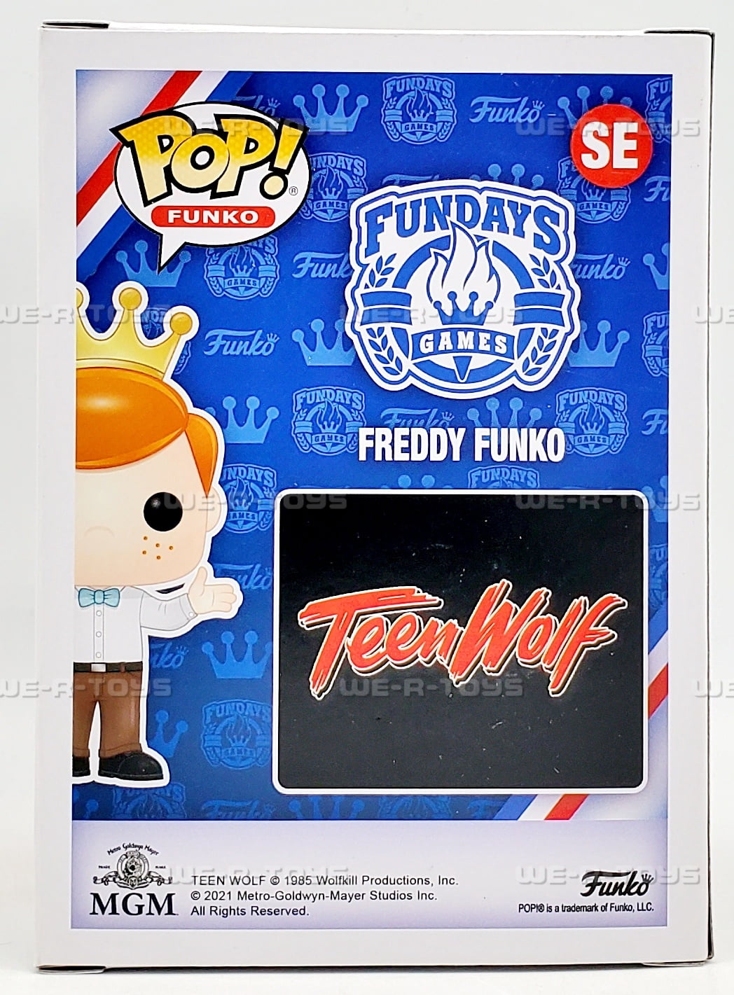 Funko POP! Fundays Freddy Funko as Teen Wolf SE LE 3000 Exclusive