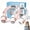 Pink+White, variant on Neck Air Conditioner Fan, Portable Neck Fan with Dual Airflow, Bladeless Wearable Personal Cooler, Rechargeable Hands Free 3 Speeds, 360° Twistable Neck Cooler for Travel Outdoor Office