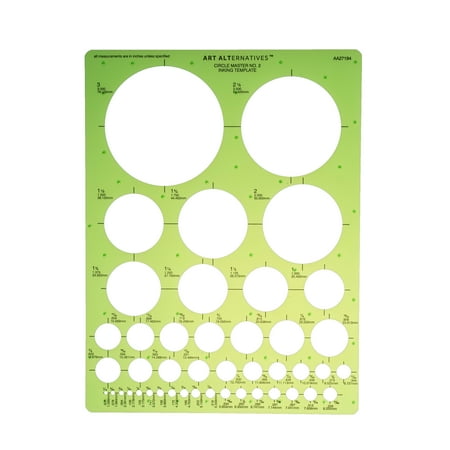 UPC: 0082435271941 | Art Alternatives Professional Circle Master Template #2