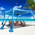 thumbnail image 1 of Refugio portátil Beach Canopy VIONMI 305 x 305 cm UPF50+, 1 of 7