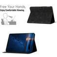 thumbnail image 4 of for Amazon Kindle 11th Generation 6 inch 2024/2022 Case PU Leather Folio Tablet Cover, Smart Auto Wake/Sleep Flip Stand Case Embossed Pattern Magnetic Clasp Protective Case, Black, 4 of 8