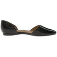 thumbnail image 6 of Tommy Hilfiger Women's Naree3 Leather Black Flat Shoe - 6M, 6 of 7