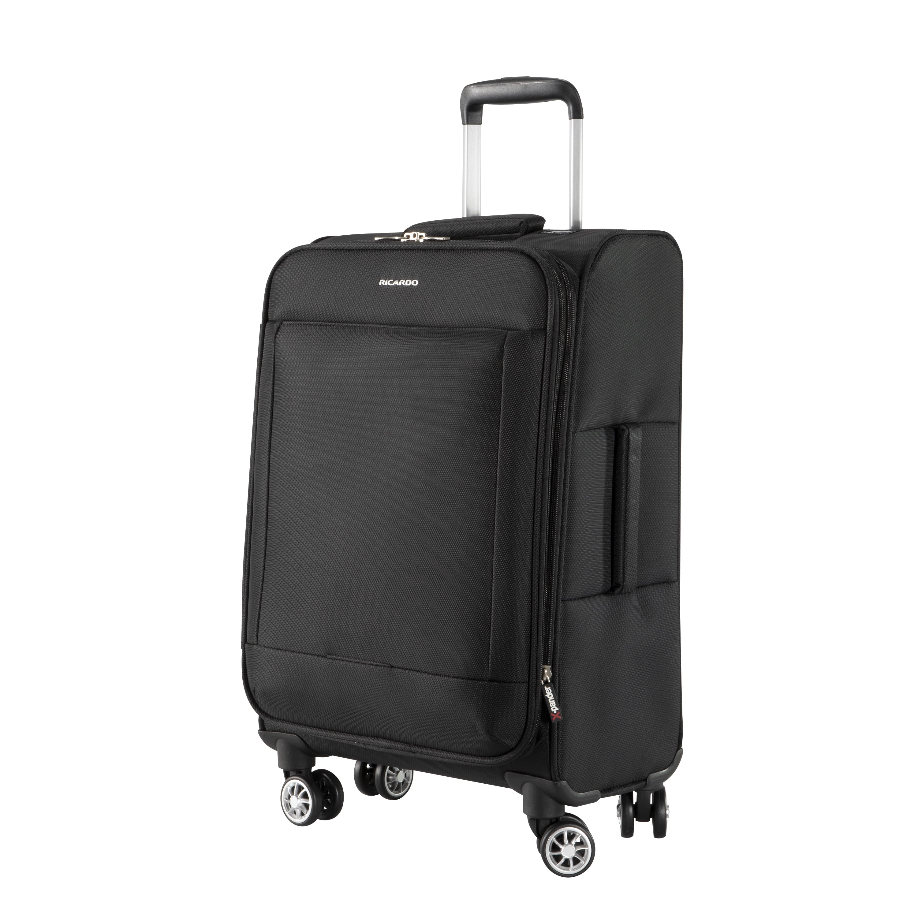 Ricardo Beverly Hills Solvang 2.0 Softside 21" Expandable Carry-on Spinner Luggage, Adult, Black