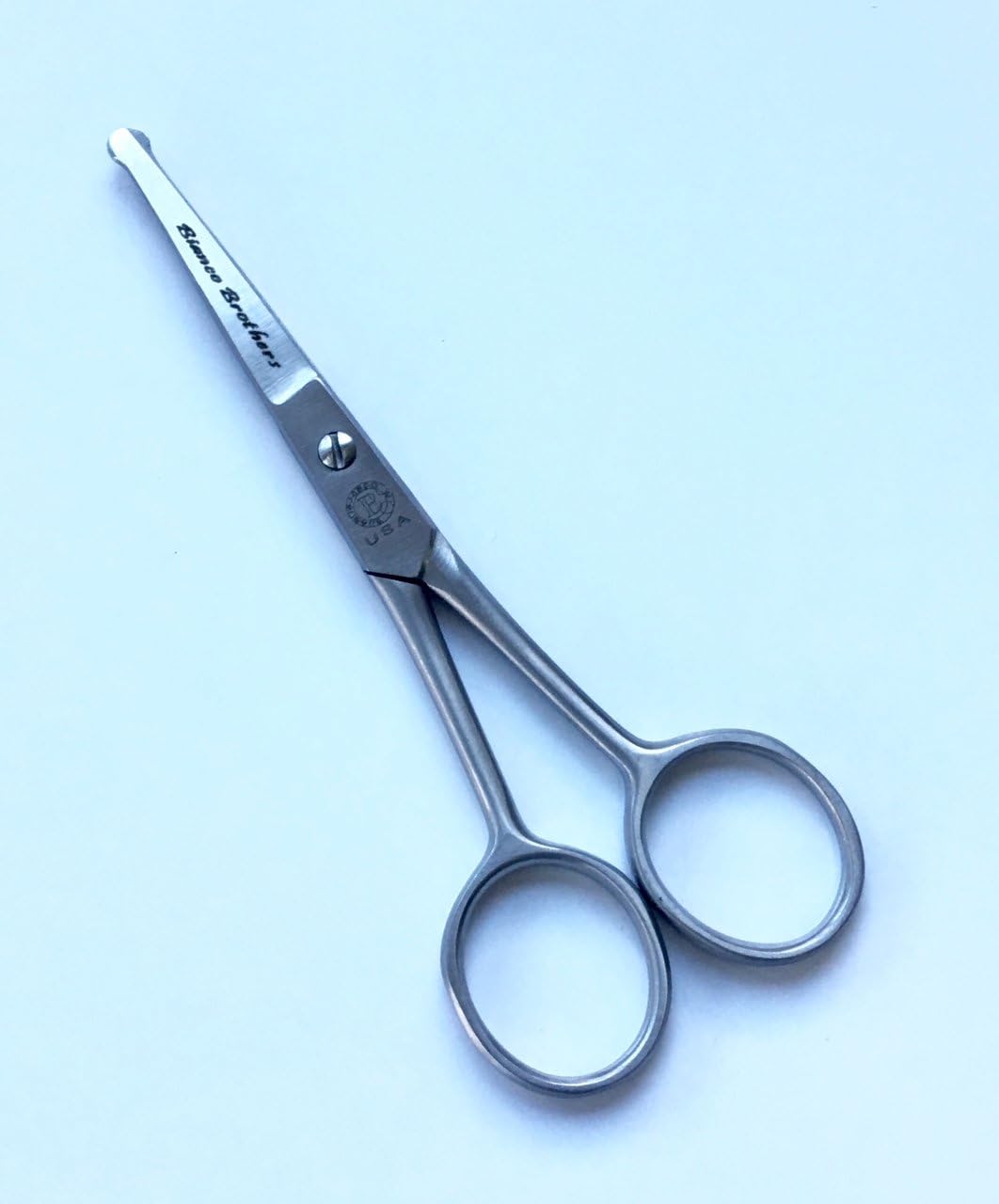 Bianco Brothers Instruments "Tonight's the Night" Grooming Kit for Men, Nose Hair Scissor, Nail Care Scissor, and Round-Tip Tweezer