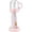 Pink, variant on Adjustable Toothbrush Holders for Bathrooms, Plastic Tooth Brush Holder with Cover, Toothbrush and Toothpaste Storage Organizer for Dormitory Countertop