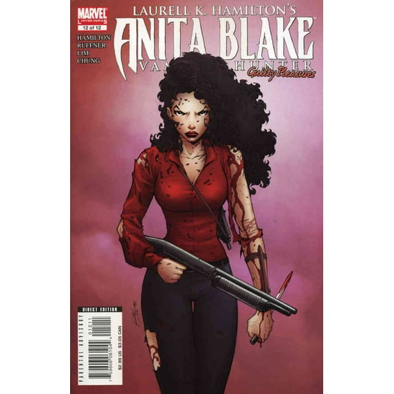 Anita Blake Vampire Hunter: Guilty Pleasures #12 VF ; Marvel Comic Book