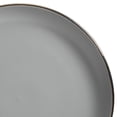 thumbnail image 4 of Juego de vajilla Gibson Home Rockaway con borde gris/dorado, 16 piezas, 4 of 7