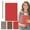 Gray+Red+Coffee, variant on FXMLRLK 1 Pack Spiral Notebook A5 100Pages/50Sheets Journal Lined 8.27'' x 5.51'' Writing Composition Paper Small Notepad Subject Notebook for Home Office Business Supplies (Gray)