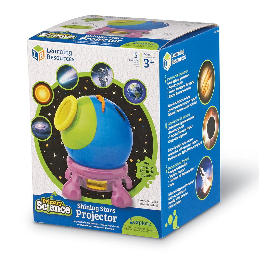 Learning Resources Shining Stars Projector, Toddler STEM Educational Toys,  Ages 3+