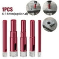 thumbnail image 5 of Diamond Drills Tile Dry Drill Bit 6-14mm for Granite Marble Porcelain Stoneware 50Ｗ-120Ｖ, 5 of 6