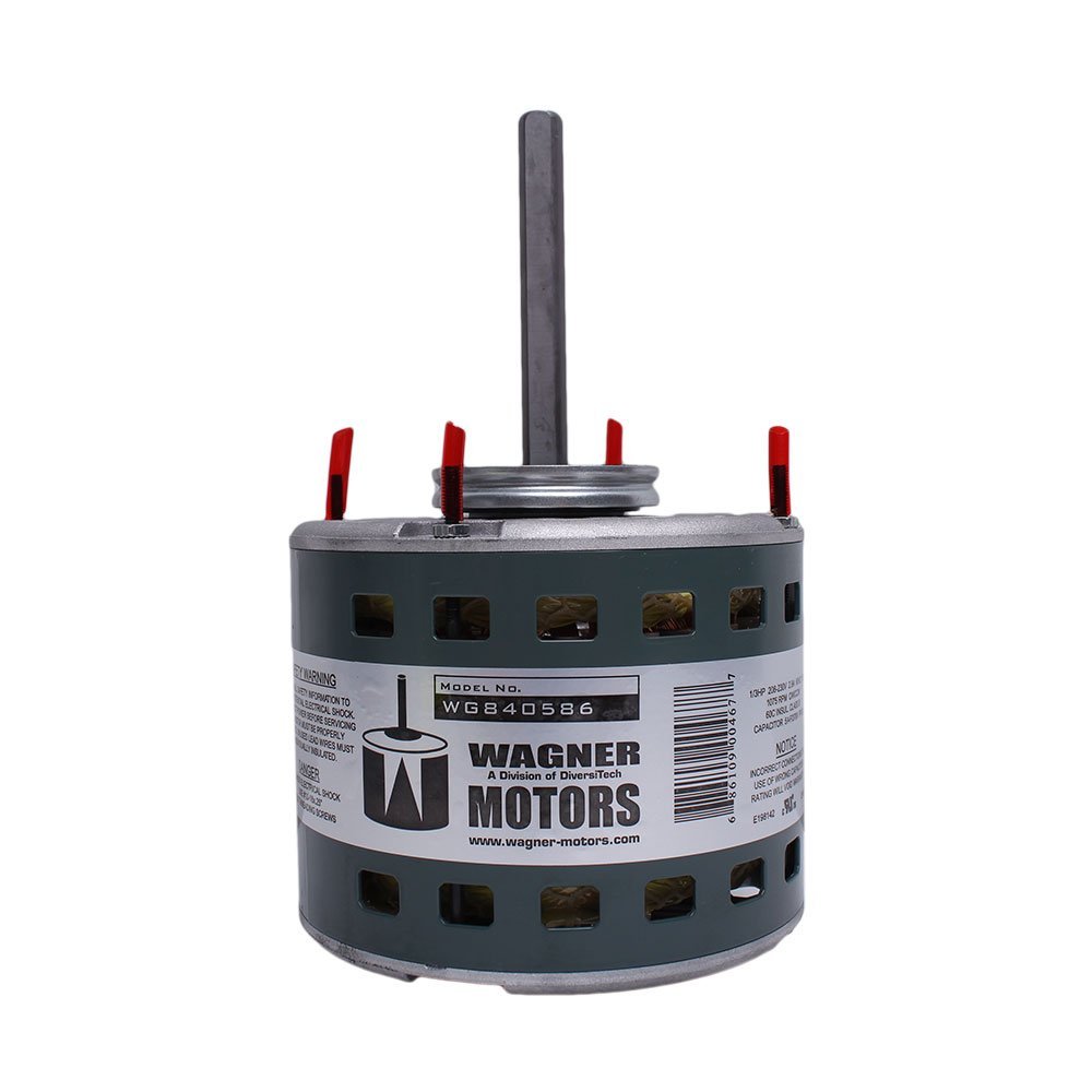 Diversitech WG840586 Direct Drive Furnace Blower Motor, 1/3hp, 1075/3