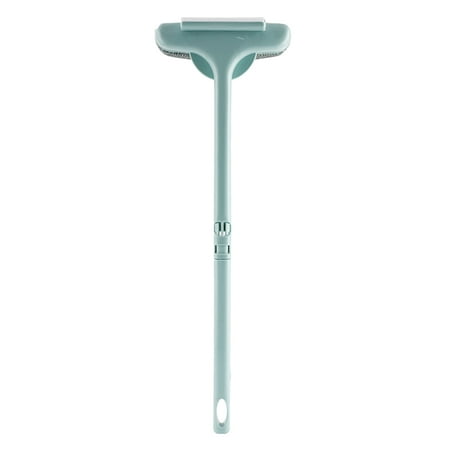 

Mesh Screen Cleaner - 2-in-1 Window Cleaning Brush Glass Cleaning Scraper Wet Dry Double Sided Extendable Mesh Screen Cleaner Hard Brush for Cleaning