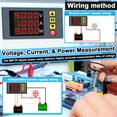 thumbnail image 3 of BM730 3in1 Voltage Current Power Meter 4-digit Digital Voltmeter Multifunctional Ammeter with Buzzer Supports Voltage and Current Display Fine Adjustment with Low Voltage, 3 of 7