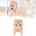 thumbnail image 1 of Muñeca De Gateo Para Bebé, Muñeca De Juguete De Gateo Para Niña Con Sonido Divertido Interactivo Realista Para El Hogar Para Niños, 1 of 7