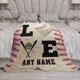 thumbnail image 3 of LHSHID Baseball Blanket Personalized Name Blanket for Kids Adults Custom Baseball Blankets with Name Sports Customized Throw Blanket for Boys Mens Gifts 50"x60", 3 of 7