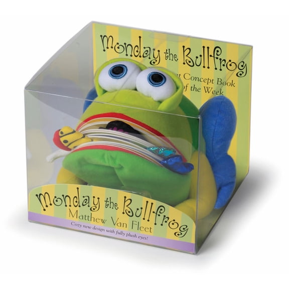 Monday the Bullfrog: A Huggable Puppet Concept Book about the Days of the Week (Hardcover)