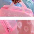 thumbnail image 4 of XM Culture Portable Flower Waterproof Travel Cosmetic Toiletry Storage Pouch Makeup Bag(Blue), 4 of 10
