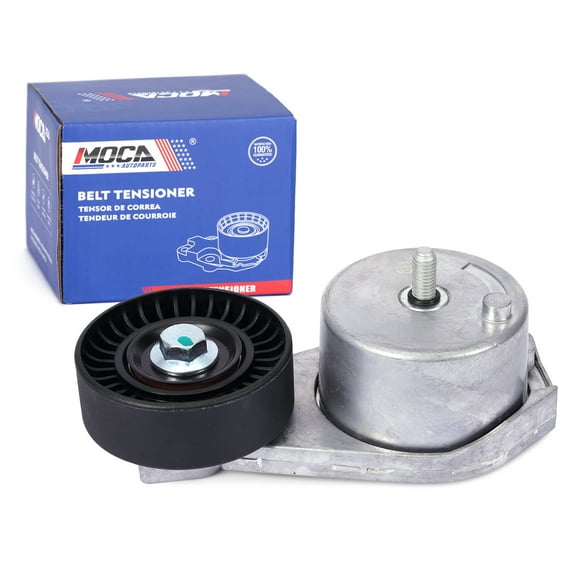 MOCA AUTOPARTS 39299 Belt Tensioner with Pulley Fit for 2011-2014 Ford F-150 5.0L