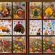 thumbnail image 3 of 12 pegatinas para ventana de Acción de Gracias BRI hojas calabazas pavo ardilla piñas bellotas, 3 of 5