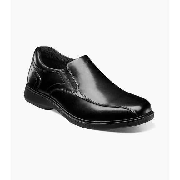 Nunn Bush KORE Pro Men's Bike Toe Slip On, Black, 12