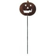 thumbnail image 3 of Pumpkin - Rusted Garden Stake, 3 of 4