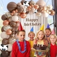 thumbnail image 3 of Globos para Fiestas de Cumpleaños Western Cowboy, 172 PCS Marrón Kit Globos Decoraciones De Vaquero De Caballos De Fiesta, Globo Set Decoración de Boda con Temática Vaquera, 3 of 5