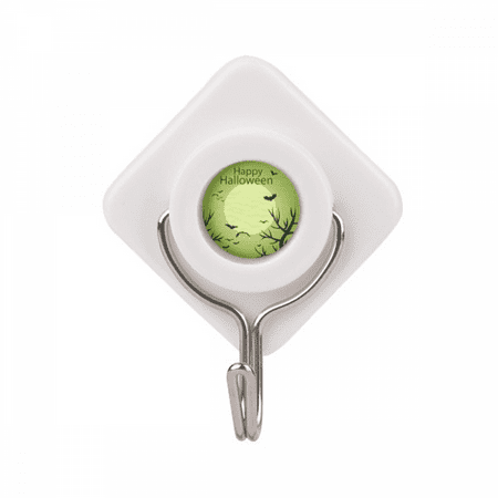 

green tree happy fear halloween adhesive wall hooks hanging self sticky