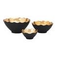 thumbnail image 1 of IMAX Corporation Nova 3 Piece Decorative Bowl Set in Black, 1 of 1