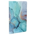thumbnail image 3 of Étui pour Tablette Tab A7 T220 T225 Texture Marbre Vert Support Multi-Angle Protection Tout Autour Housse en Cuir PU, 3 of 5
