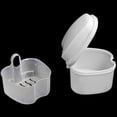 thumbnail image 3 of Hanging Teeth with Container Denture False Net Bath Storage Cleaning Supplies, 3 of 8