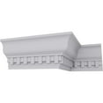 thumbnail image 6 of 4 5/8"H x 2 7/8"P x 5 1/2"F x 94 1/2"L, (1 3/8" Repeat) Dentil Crown Moulding, 6 of 14