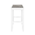 thumbnail image 3 of Hillsdale  Furniture Avant Wood Backless Counter Height Stool, White, 3 of 5