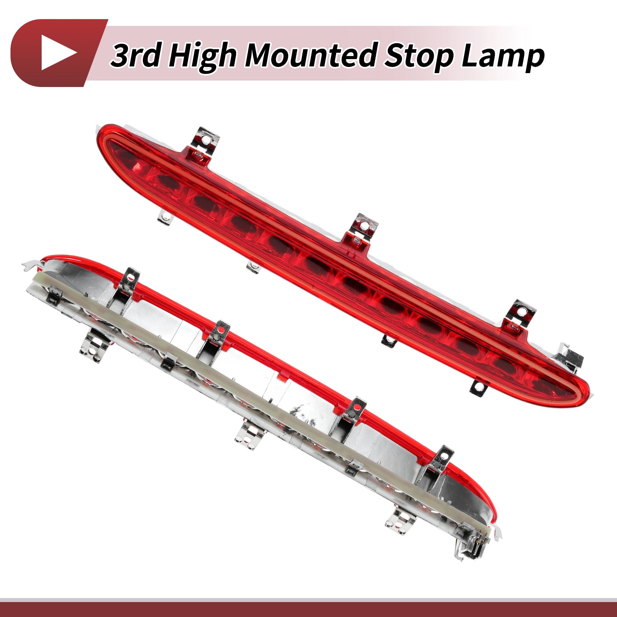 Unique Bargains LED Third Brake Light for VW EOS 2006-2016 Red
