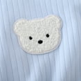 thumbnail image 4 of Baby Boy or Girl Bear Print Bodysuit & Hat, Blue, 1-3M, 100% Cotton, 2-Piece, 4 of 6