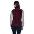 thumbnail image 2 of CORE365 78191 Women's Journey Fleece Vest-Burgundy-M, 2 of 3