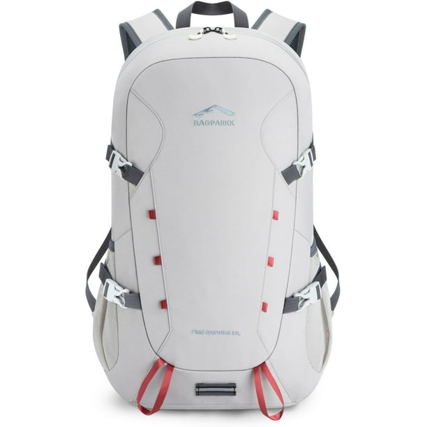 Mochila BAGPARKK, grande, 35 L, ligera y plegable, gris