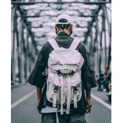 Travel Laptop Backpack Techwear Streetwear Anti Theft College School Slim Daypack Computer Bag Durable & Fits 15 Inch Laptop
