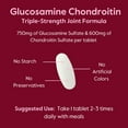 thumbnail image 6 of Glucosamine & Chondroitin Sulfate 750/600 Triple Strength (250 Tablets)-Joint Support-No Stearates-Gluten Free, 6 of 7