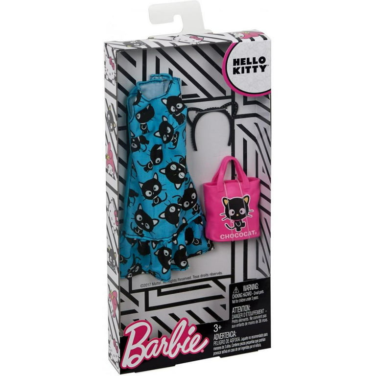 Barbie Hello Kitty Blue Cat Dress