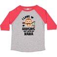 thumbnail image 3 of Inktastic Monkey I Love Hanging out with My Nana Boys or Girls Toddler T-Shirt, 3 of 5