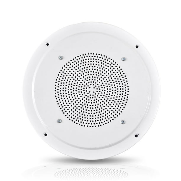 Pyle 6.5” Range Ceiling Wall Mount Woofer Speaker System Volt Transformer Flush Design - Walmart.com