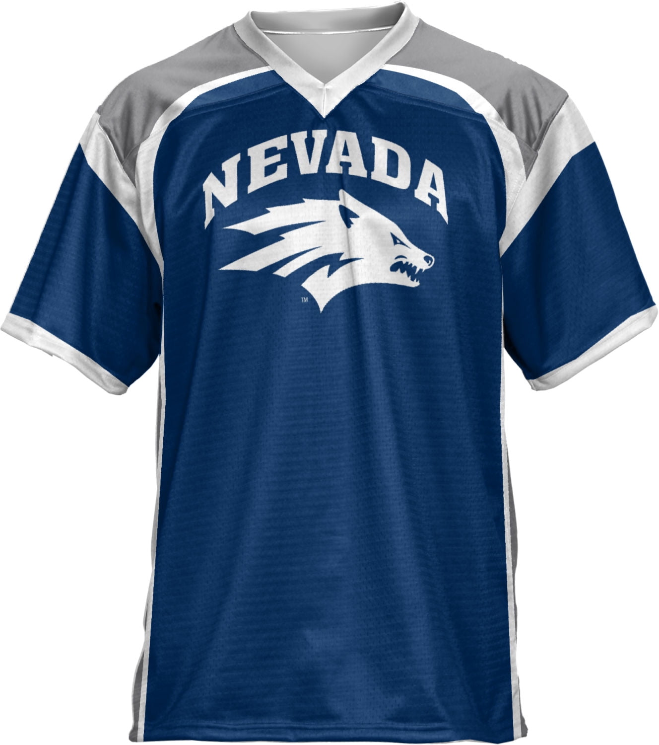 ProSphere Men's University of Nevada Red Zone Football Fan Jersey - Walmart.com - Walmart.com