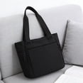 thumbnail image 6 of Women’s Nylon Tote Bag Shoulder Handbag - Commute Casual Large Capacity Lightweight Water- Work Purse Everyday Carryall Versatile Style, 6 of 6